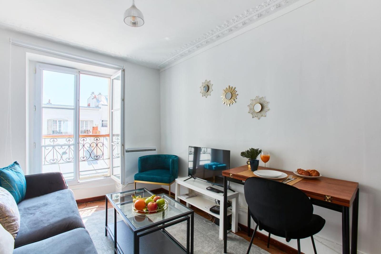 Cosy Montmartre 2Br Leilighet Paris Eksteriør bilde