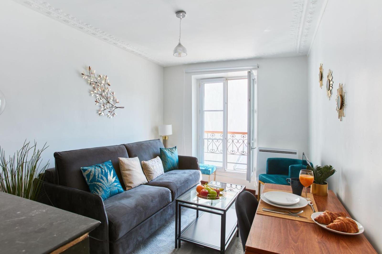 Cosy Montmartre 2Br Leilighet Paris Eksteriør bilde