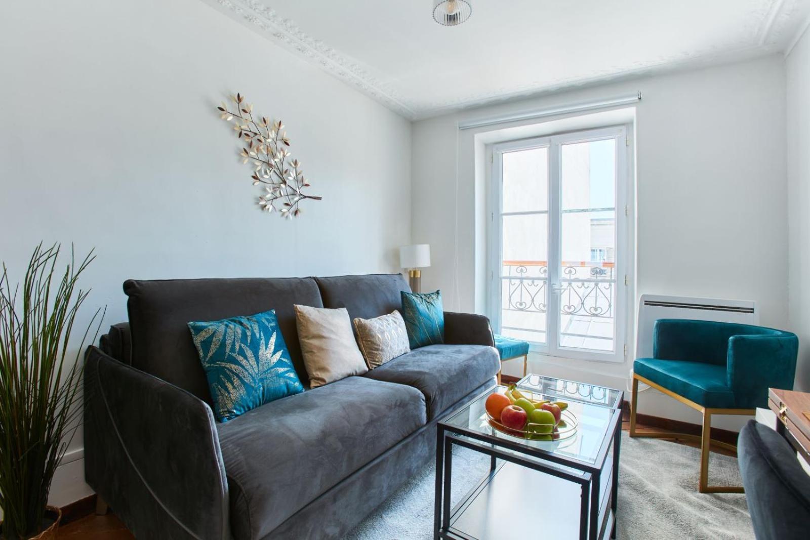 Cosy Montmartre 2Br Leilighet Paris Eksteriør bilde